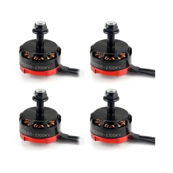 Rs2205 2205 2300kv Cw Ccw Brushless Motor 3-4s for Rc Qav250 X210 Racing Multicopter